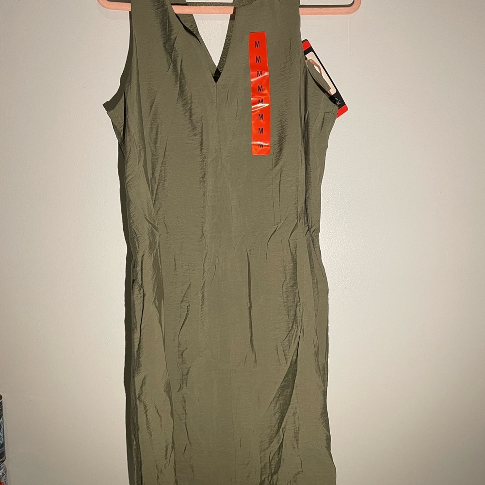 Banana Republic Olive Midi Dress
